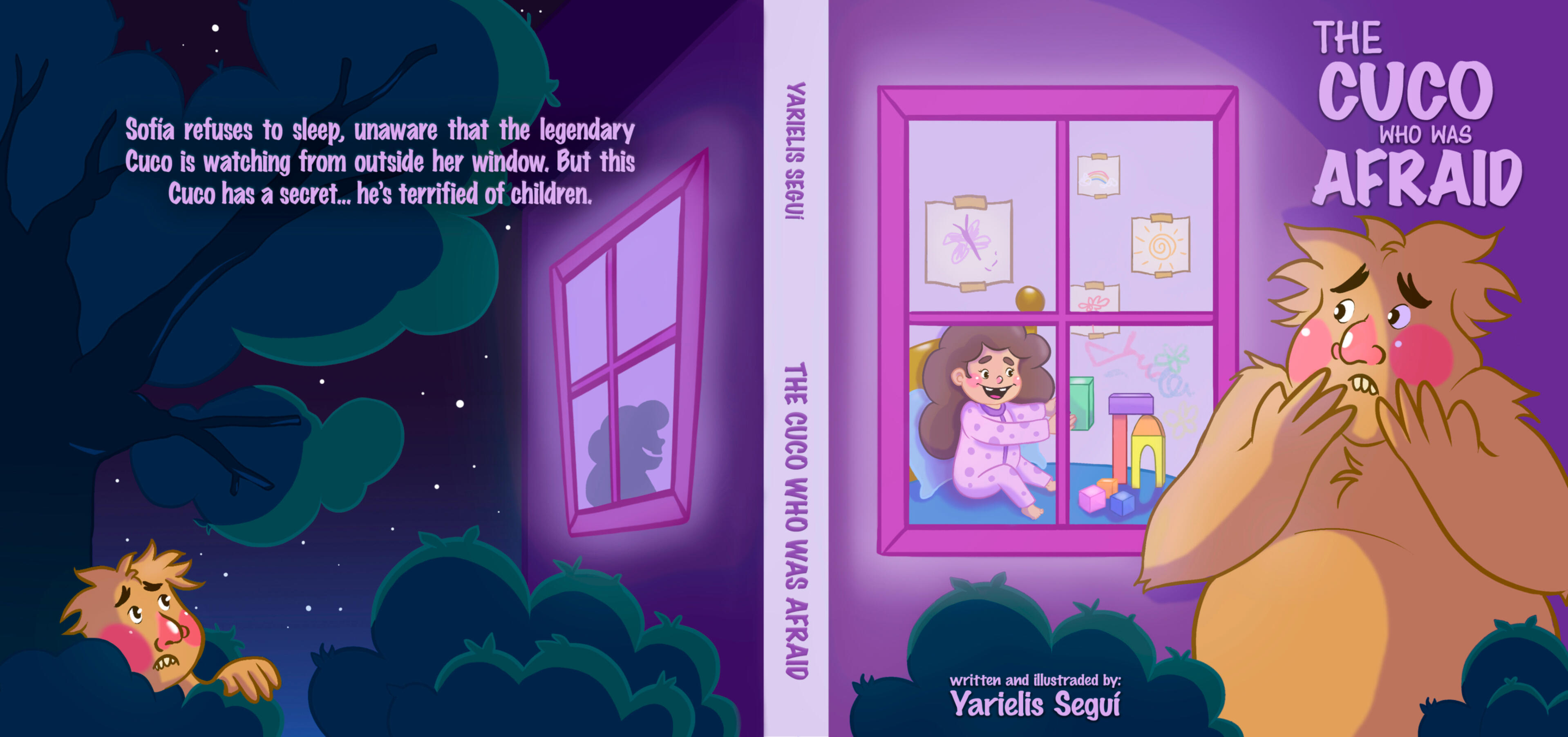 The Cuco who was afraid Cover illustration