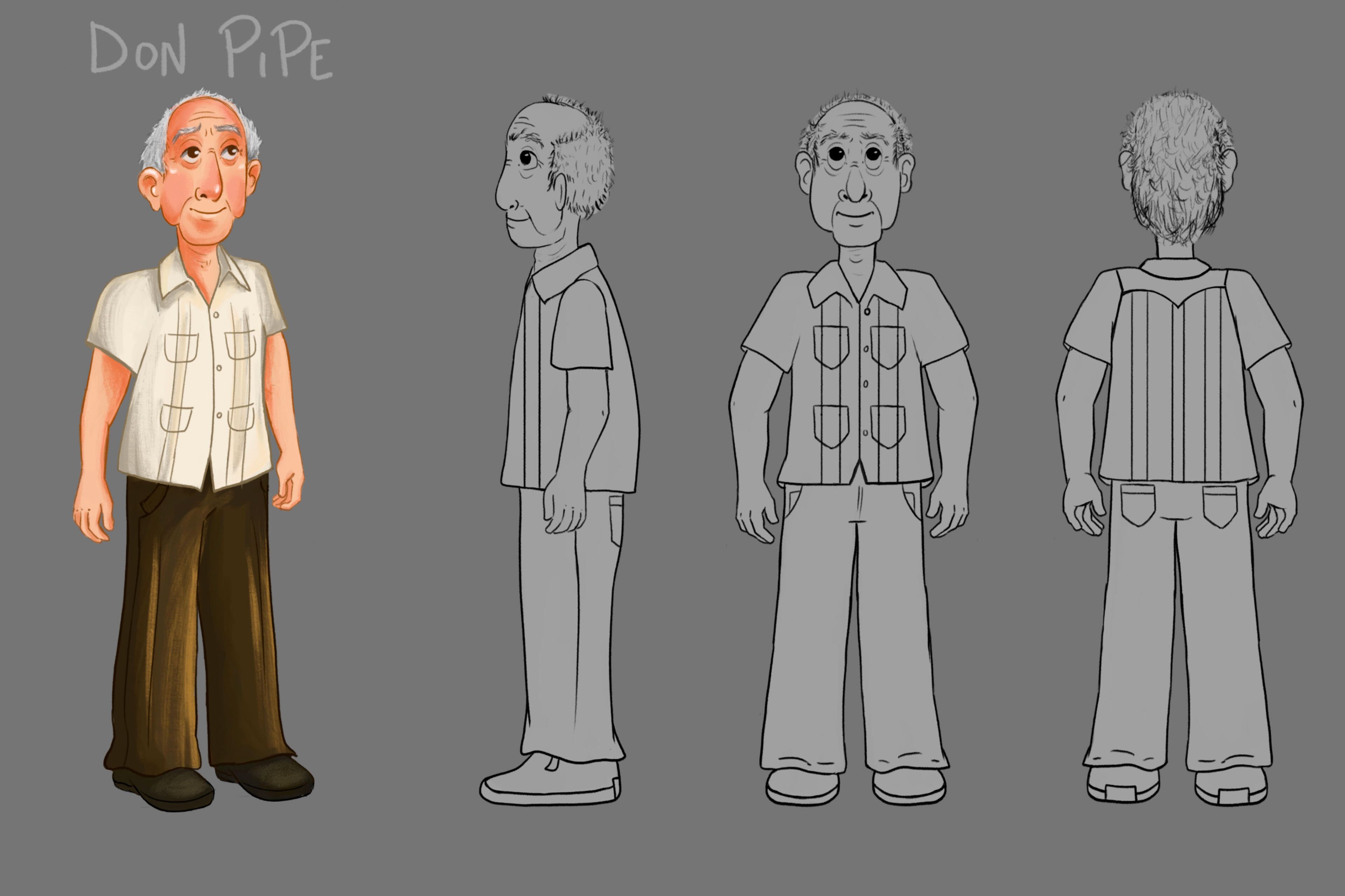 Don Pipe and his magical world Don Pipe