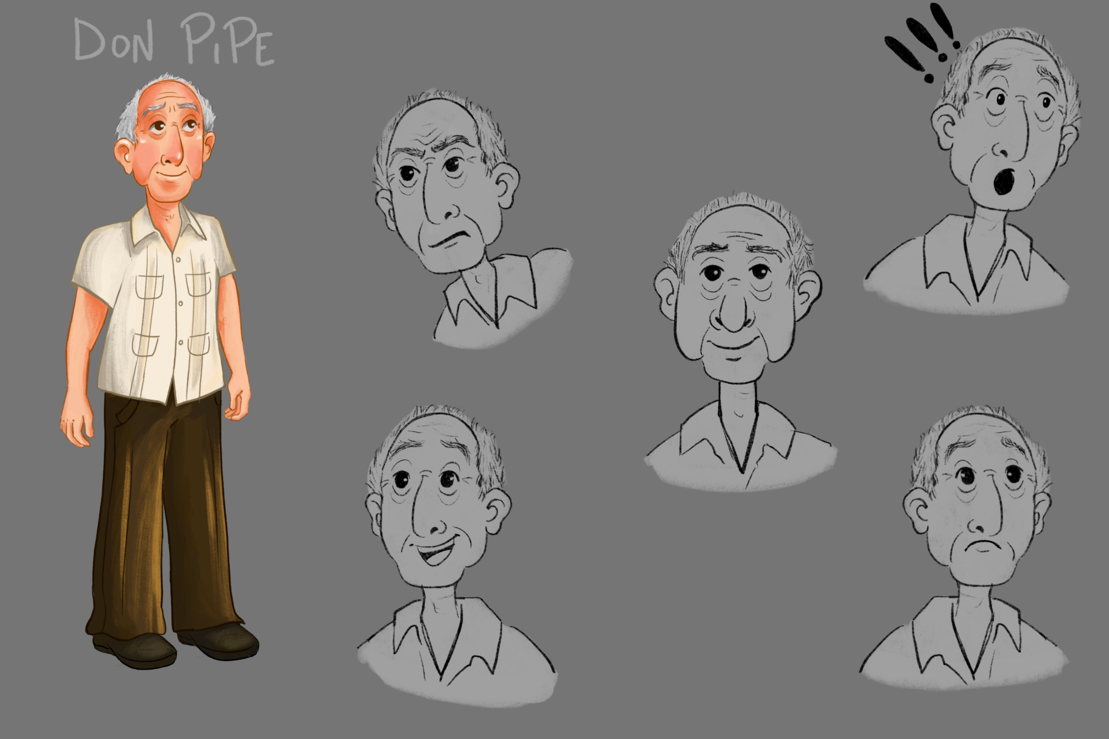 Don Pipe and his magical world Don Pipe